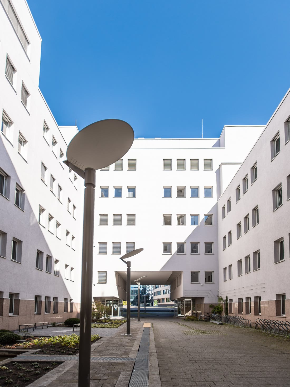 Heutiger Innenhof von Solaris